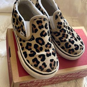 Classic vans- leopard print